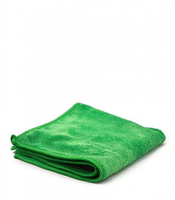 Tissu microfibre vert 30x30cm