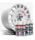 Pack 'Paint Your Wheels' Acrylic BLANC