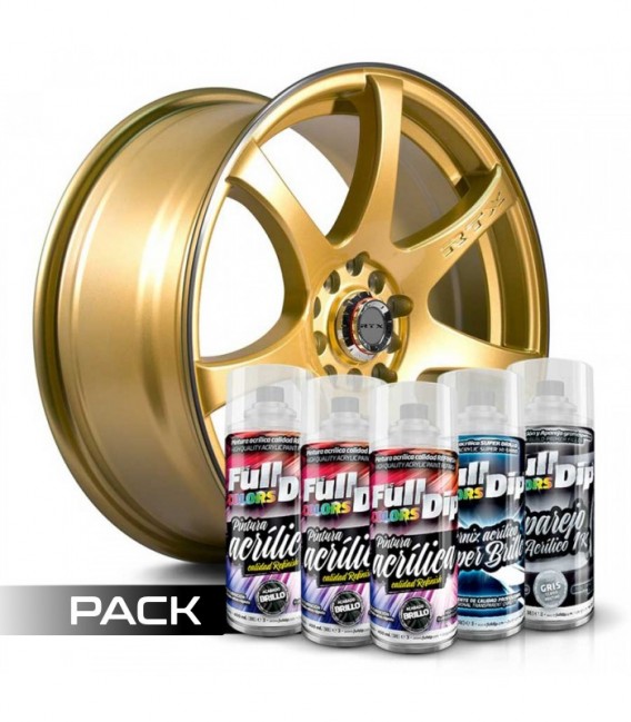 Pack 'Paint Your Wheels' Acrylic PERLE D'OR