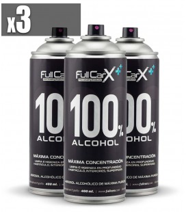 PACK x3 Sprays Higienizantes Base Alcohol 400ml